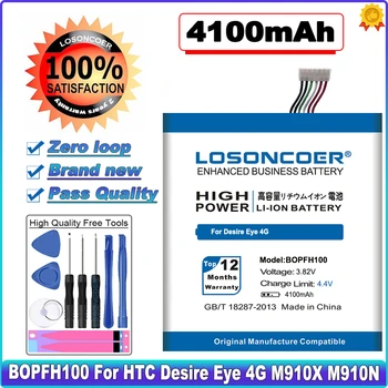 LOSONCOER BOPFH100 4100mAh Аккумулятор Для телефона HTC Desire Eye 4G M910x Battery