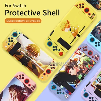 Для Nintendo Switch Защитный чехол Мягкий чехол из ТПУ для консоли JoyCons Shell на тему аниме Защитная оболочка для аксессуаров Switch