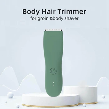 Электрический Триммер для волос для мужчин и женщин, Женская бритва, Триммер для удаления волос, Бикини, бритва для паха и тела, Грумер