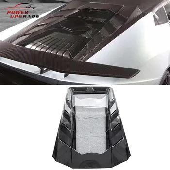 Прозрачный Задний капот из углеродного волокна Для Lamborghini Huracan LP580 LP610 Tuning Body Kit Автоаксессуары