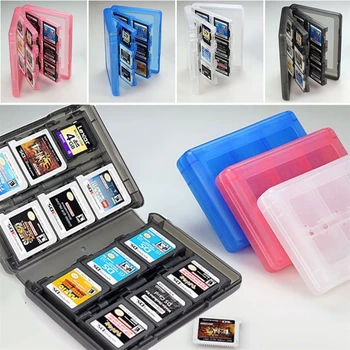 Чехол для игровых карт 28 в 1, Совместимый с 3DS / 3DS / DSi / DSi XL / DSi LL / DS / DS Lite, Коробка для хранения картриджей, Держатель