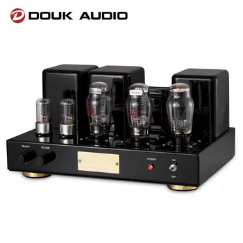 Douk Audio Hi-end 2A3 Вакуумный ламповый интегрированный усилитель Класса A, Односторонний Усилитель мощности, Стереоусилитель для домашнего рабочего стола