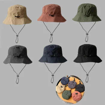 Солнцезащитная шляпа для рыбалки, Летние водонепроницаемые Кепки для Кемпинга, Пешего туризма, Солнцезащитная шляпа, Кепки для альпинизма, Мужская Панама