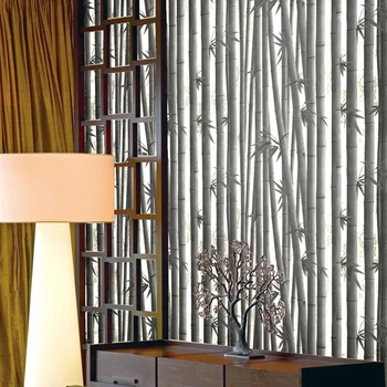 Китайские обои 3D Классический Бамбуковый лес Ретро Гостиная Столовая Ресторан Чайхана Бумажные Фоновые обои