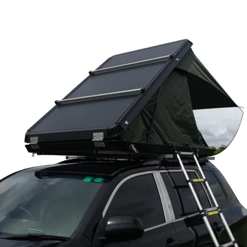 Палатка на крыше грузовика-кемпера для бездорожья, жесткая палатка на крыше автомобиля