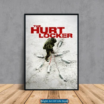 The Hurt Locker (2008) Классический постер фильма, Фото на обложке, печать на холсте, Домашний декор для квартиры, Настенная живопись (без рамы)