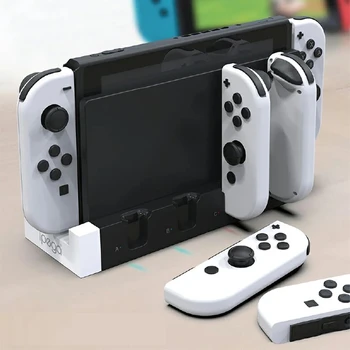 Подставка для зарядного устройства Joy Con, держатель для док-станции для игрового контроллера Nintendo Switch NS, док-станция для зарядки Joy-con