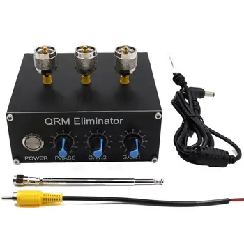 X Фазный ВЧ-диапазон от 1 МГц до 30 МГц Устройство подавления сигнала QRM из алюминиевого сплава с циферблатом и ручкой