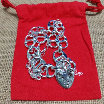 2023 Новая Испания unode50 ожерелье с сердечным замком Рождественский подарок Испания женская оптовая продажа ручной работы бесплатная доставка