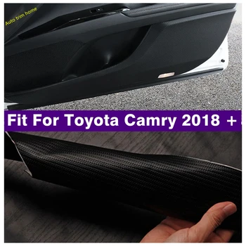 Защитный боковой Коврик, Накладка на Дверь, Защита от ударов, Защитная накладка, подходит Для Toyota Camry 2018-2023, Аксессуары для интерьера