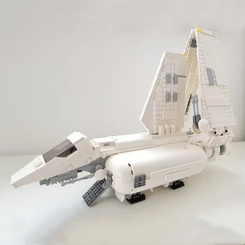 MOC строительные блоки из мелких частиц класса Sentinel, имперский десантный корабль, игрушка для сборки 