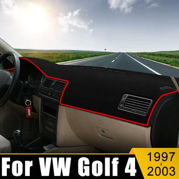 Автомобильные Аксессуары Для Volkswagen VW Golf 4 MK4 1997 1998 1999 2000 2001 2002 2003 Крышка приборной панели, Предотвращающая Попадание Света, Анти-УФ Ковры