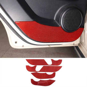 Для 2009-2013 Kia Soul AM, наклейка на автомобильную дверь из мягкого углеродного волокна, защита от ударов, аксессуары для защиты интерьера автомобиля