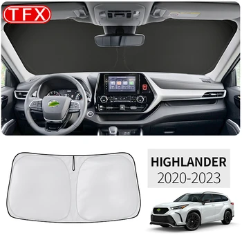 Для Toyota Highlander 2020-2023 XU70 Автомобильный Стайлинг Nano-Insulat Солнцезащитный Козырек На Лобовое Стекло Переднее Окно Солнцезащитный Козырек Автоаксессуары