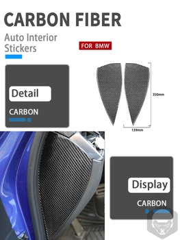RRX для BMW 3 Серии G20 G28 2019-2021 Внутренняя отделка из Углеродного волокна, Буферная панель Двери Автомобиля, 2 шт., Защитная наклейка