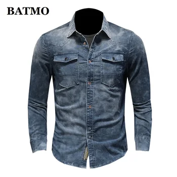 BATMO 2023, новое поступление, осенние модные рубашки высокого качества, мужские повседневные рубашки, W81003