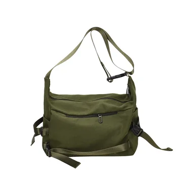 Новая холщовая сумка, универсальная женская сумка через плечо, сумка-мессенджер, большая вместительная дорожная сумка для отдыха, унисекс, bolsas
