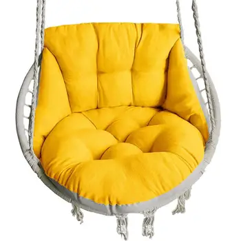 Подушка для качелей, поддерживающая спинку рабочего стула, Подушка для гамака, кресло-яйцо, Моющиеся подушки для внутреннего дворика, подушечки для стульев