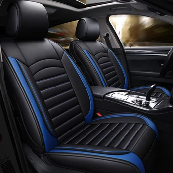 Полный комплект Универсальных кожаных чехлов для автомобильных сидений Dodge Charger Challenger Caliber Avenger Dart Nitro Аксессуары для интерьера