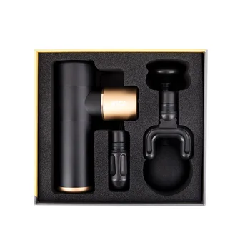 FY-K1, черный Золотой Релаксационный Электрический Мембранный инструмент, Интеллектуальное преобразование частоты, Массажный аппарат, пистолет для фасции