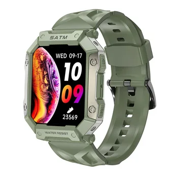 Смарт-часы PG333, Bluetooth-вызов, браслет с тремя защитой от сердечного ритма, спорт на открытом воздухе, фитнес, военные водонепроницаемые мужские смарт-часы