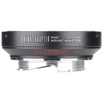 Переходное кольцо M42-LM для объектива Carl Zeiss M42 42 для камеры Leica M L/M M9 M8 M7 M6 M5 m3 m2 M-P Ricoh GXR-M TECHART LM-EA7