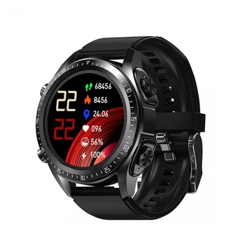 Смарт-часы JM03 Bluetooth-гарнитура Наушники TWS Два в одном Hi-Fi Стерео Беспроводные Спортивные Часы для воспроизведения музыки Smartwatch