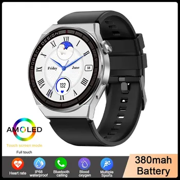 Для Huawei Watch Pro AMOLED Смарт-часы для женщин, Bluetooth-вызов, наручные часы, Частота сердечных сокращений, водонепроницаемые умные часы для мужчин Для Android IOS