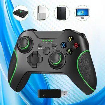 Наслаждайтесь беспроблемной игрой с беспроводным контроллером 2,4 ГГц для ПК Xbox One S X Console Accessorie - непревзойденный игровой аксессуар
