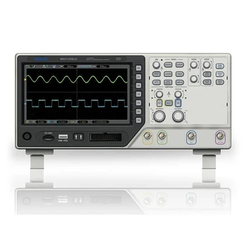 Hantek MSO7204BLG 4Ch 2GSa/s 200 МГц 40K 3 в 1 цифровой запоминающий Осциллограф 8-канальный Логический анализатор Генератор сигналов