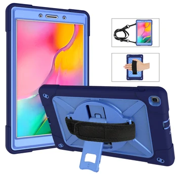  Для Samsung Galaxy Tab A10.1 SM-T515 T510 Вращающийся на 360 ° Кронштейн Ремешок для рук Чехол-подставка TabS6 Lite10.4 SM-P610 P615 P613 P619