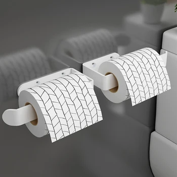 Модный держатель туалетной бумаги, вешалка для полотенец, Настенные полки для рулонной бумаги для ванной Комнаты, Кухонные Принадлежности для полотенец