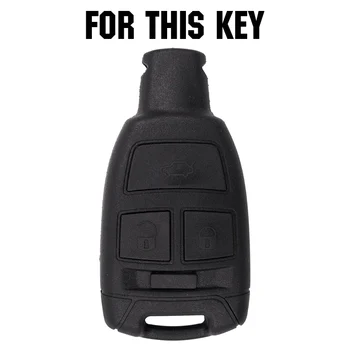 3 Кнопки Для Fiat Croma Bravo Stilo, силиконовый чехол для дистанционного ключа, брелок, чехол для кожи, брелок для ключей